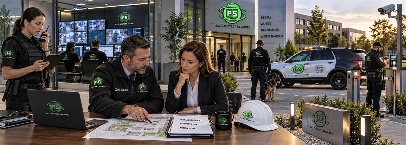 Echipă și autospecială SLF Protect Security